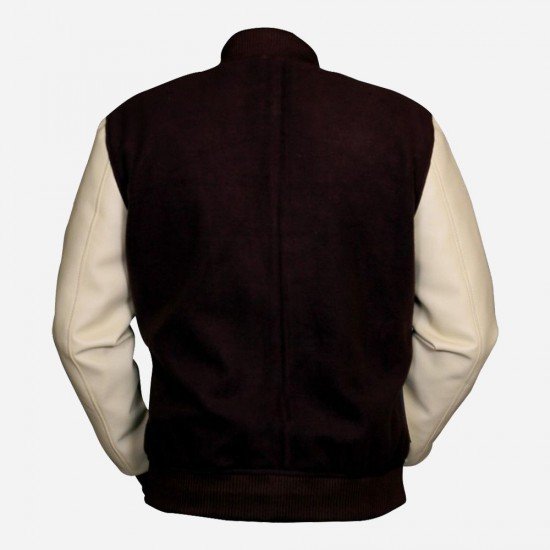 Payday 2 Hotline Miami Brown Varsity Jacket For Women's