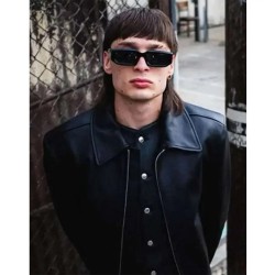 Peso Pluma Peso Completo Leather Jacket