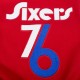 Philadelphia 76ers 2024/25 City Edition Chenille Red Varsity Jacket Philadelphia 76ers 2024/25 City Edition Chenille Red Varsity Jacket