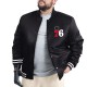 Philadelphia 76ers Adaptive Bold Logo Varsity Satin Jacket