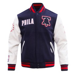 Philadelphia 76ers City of Brotherly Love Varsity Jacket