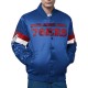 Philadelphia 76ers Triple Option Varsity Satin Jacket