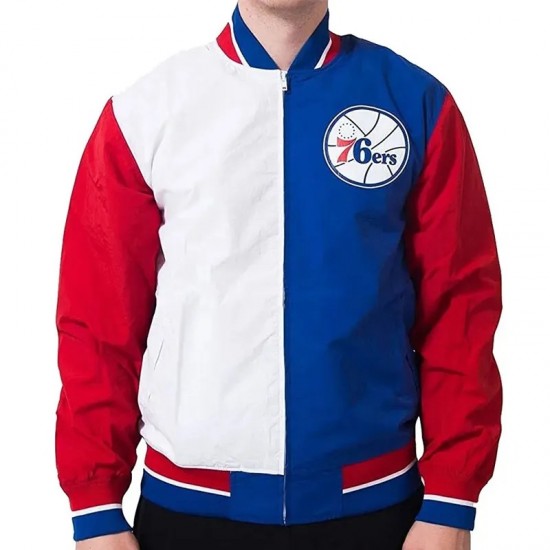 Philadelphia 76ers Warm Up Team History Jacket Philadelphia 76ers Warm Up Team History Jacket