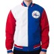Philadelphia 76ers Warm Up Team History Jacket Philadelphia 76ers Warm Up Team History Jacket