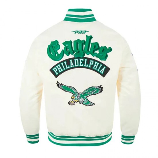 Philadelphia Eagles Best of Classic Rib Satin Jacket