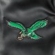 Philadelphia Eagles Best Of Men's Leather Varsity Jacket Black/White