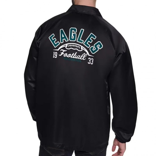 Philadelphia Eagles Coaches Windbreaker Jacket Philadelphia Eagles Coaches Windbreaker Jacket