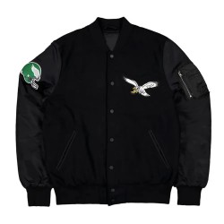 Philadelphia Eagles MA-1 Historic Varsity Jacket Philadelphia Eagles MA-1 Historic Varsity Jacket