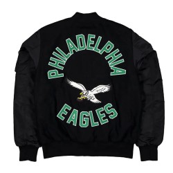 Philadelphia Eagles MA-1 Historic Varsity Jacket Philadelphia Eagles MA-1 Historic Varsity Jacket