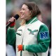 Philadelphia Eagles Mary Kate Morrissey Varsity Jacket Philadelphia Eagles Mary Kate Morrissey Varsity Jacket