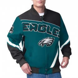 Philadelphia Eagles Maximum Racing Green Jacket