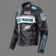 Philadelphia Eagles Men's Black/White Moto Jacket