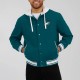 Philadelphia Eagles Midnight Green Cotton Hooded Jacket Philadelphia Eagles Midnight Green Cotton Hooded Jacket