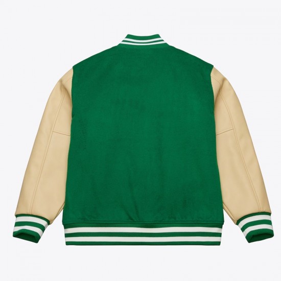 Philadelphia Eagles Team Traditions Varsity Wool/Leather Jacket