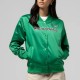 Philadelphia Eagles Throwback Graphics Kelly Green Satin Jacket