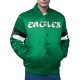 Philadelphia Eagles Triple Option Varsity Satin Jacket