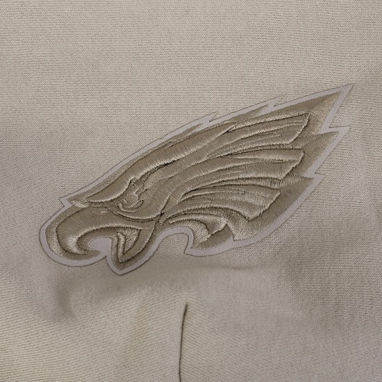 Philadelphia Eagles Wingspan Men's Drop Shoulder Fleece Pullover Hoodie