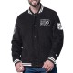 Philadelphia Flyers Blackout Corduroy Varsity Jacket