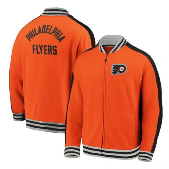 Philadelphia Flyers Orange Track Jacket
