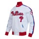 Philadelphia Phillies Current Logo Game Day White Jacket Philadelphia Phillies Current Logo Game Day White Jacket