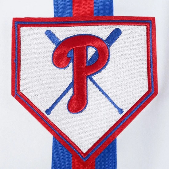 Philadelphia Phillies Current Logo Game Day White Jacket Philadelphia Phillies Current Logo Game Day White Jacket