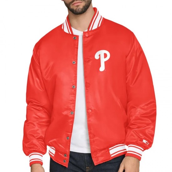 Philadelphia Phillies Home Plate Printed Graphic Jacket