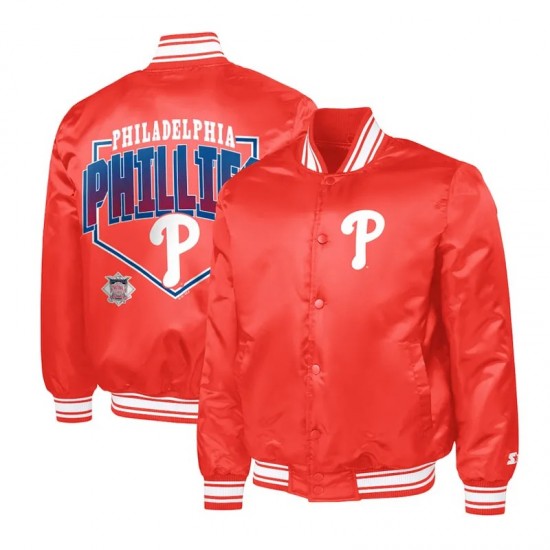 Philadelphia Phillies Home Plate Printed Graphic Jacket