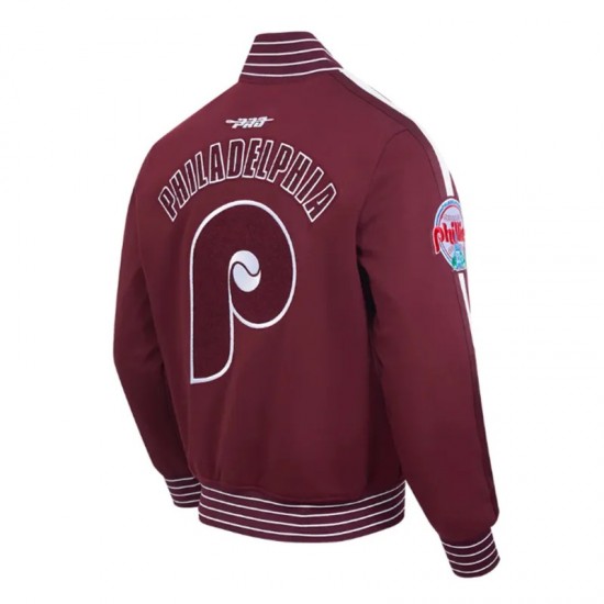 Philadelphia Phillies Logo Game Day Wine Jacket Philadelphia Phillies Logo Game Day Wine Jacket