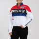 Philadelphia Phillies Racing Red/White Full-Zip Jacket
