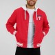 Philadelphia Phillies Red Cotton Hooded Jacket Philadelphia Phillies Red Cotton Hooded Jacket