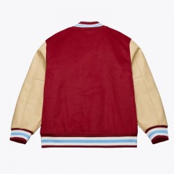 Philadelphia Phillies Team Traditions Varsity Wool/Leather Jacket