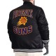 Phoenix Suns Adaptive Bold Logo Varsity Satin Jacket