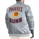 Phoenix Suns Adaptive Bold Logo Varsity Satin Jacket