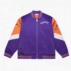 Phoenix Suns Throw It Back Heavyweight Satin Jacket