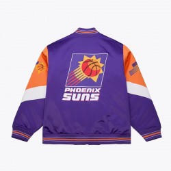 Phoenix Suns Throw It Back Heavyweight Satin Jacket