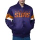 Phoenix Suns Triple Option Varsity Satin Jacket