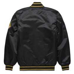 Pittsburgh Pirates Classic Black Satin Jacket Pittsburgh Pirates Classic Black Satin Jacket