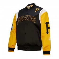 Pittsburgh Pirates Cooperstown Team Origins Satin Jacket Pittsburgh Pirates Cooperstown Team Origins Satin Jacket