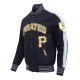 Pittsburgh Pirates Current Logo Game Day Black Jacket Pittsburgh Pirates Current Logo Game Day Black Jacket