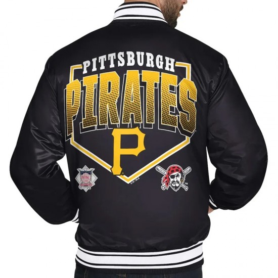 Pittsburgh Pirates Home Plate Printed Graphic Jacket Pittsburgh Pirates Home Plate Printed Graphic Jacket