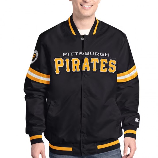 Pittsburgh Pirates Varsity Scout Satin Jacket