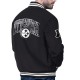 Pittsburgh Steelers Blackout Corduroy Varsity Jacket