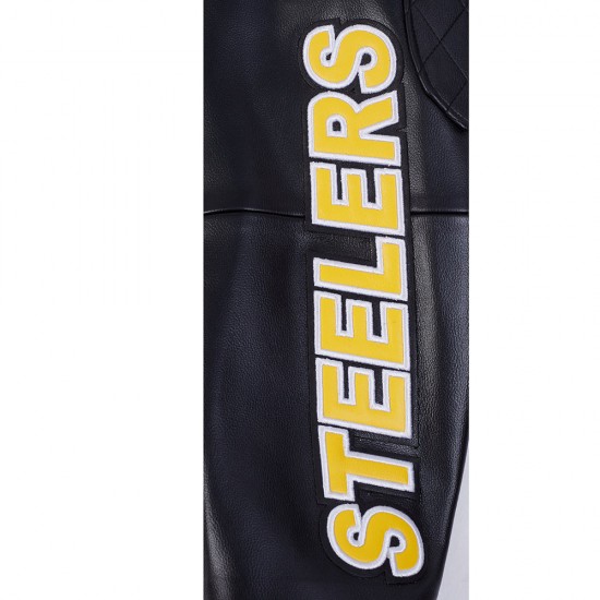 Pittsburgh Steelers Men's Moto Jacket