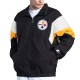 Pittsburgh Steelers Yard Line Black Full-Zip Jacket Pittsburgh Steelers Yard Line Black Full-Zip Jacket