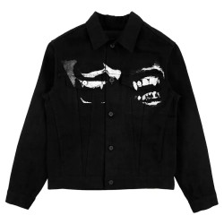 Playboi Carti Black Denim Jacket Playboi Carti Black Denim Jacket