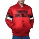 Portland Trail Blazers Triple Option Varsity Satin Jacket