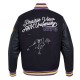Prairie View A&M Black Varsity Wool/Leather Jacket