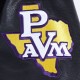 Prairie View A&M Black Varsity Wool/Leather Jacket