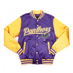 Prairie View A&M Purple and Gold Baseball Jacket