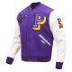 Prairie View A&M Purple and White Varsity Jacket Prairie View A&M Purple and White Varsity Jacket